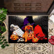 Pug Happy Halloween Doormat Pug Lover Inside Front Door Mat For Halloween