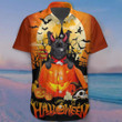 French Bulldog Devil Happy Halloween Hawaii Shirt Dog Owner Halloween Family Shirt Ideas