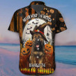 Never Mind The Witch Beware Of The German Shepherd Hawaii Shirt Cute Halloween Puppies Shirts