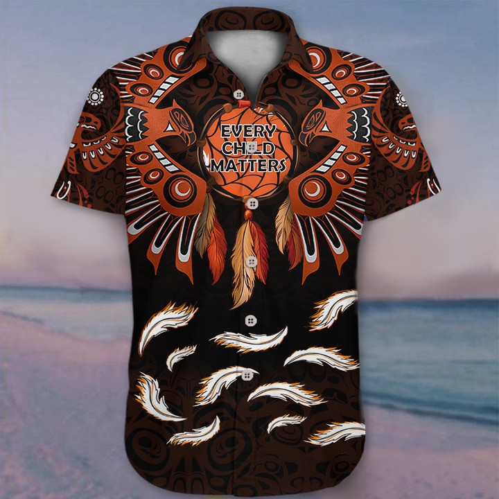 Every Child Matters Hawaii Shirt Eagle Orange Shirt Day Canada Clothing
