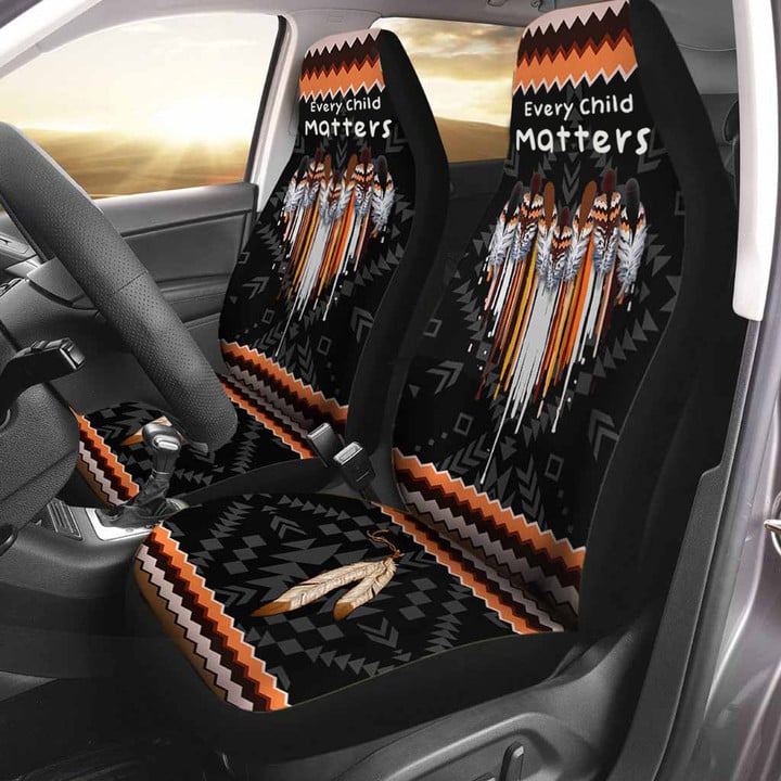 Every Child Matters Car Seat Cover Feather Pattern Every Child Matters Merchandise Gifts