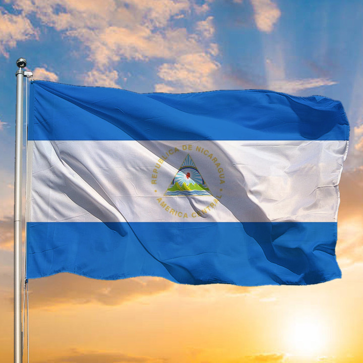 Nicaragua Flag Nicaraguan Country Nicaragua National Flag Indoor Outdoor