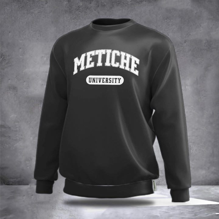 Metiche University Sweatshirt Metiche University Crewneck Clothing