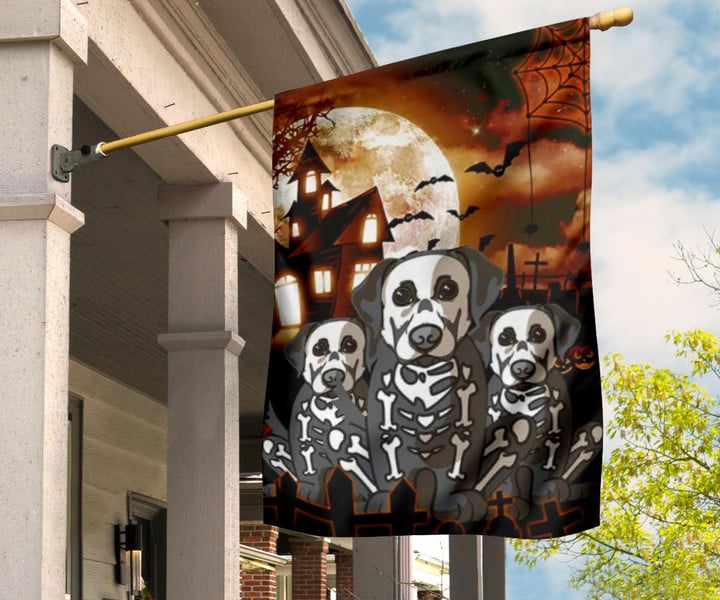 Dog Three Halloween Flag Outside Halloween Decoration Ideas Gift For Dog Lovers