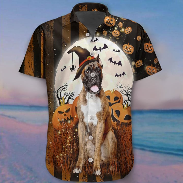 Boxer Halloween Hawaii Shirt Boxer Theme Best Halloween Shirts Gift Ideas For Dog Lovers