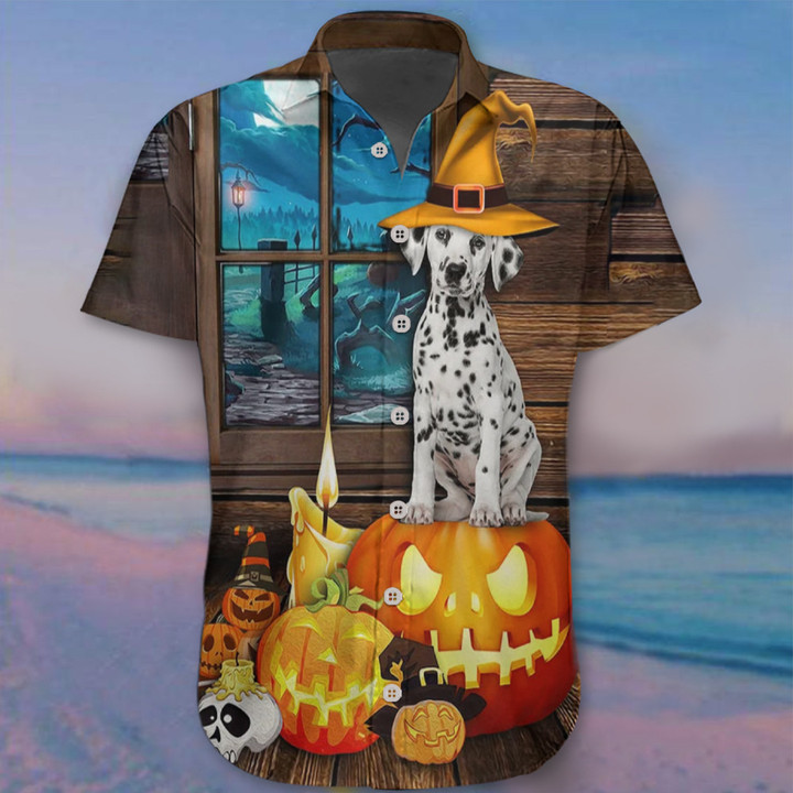 Dalmatian Halloween Hawaii Shirt Dog Themed Best Halloween Shirts Gifts