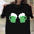 Beer St Patrick's Day T-Shirt Beer Graphic Tee Drinking Saint Patty's Day Shirts