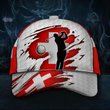 Switzerland Flag Golfer Cap Classic Golf Hat For Swiss American