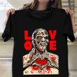 Love Zombie Horror Movie T Shirts Horror Movie Hoodies Scary Hoodies Halloween Gifts For Adults