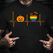Halloween Pumpkin LGBT T-Shirt Pride Merch LGBTQ Apparel Halloween Gift