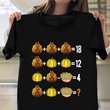 Thanksgiving Order Of Operations Quiz Shirt Funny Thanksgiving 2021 T-Shirt Gift For Friends