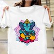 Beautiful Ganesha In Yoga Lotus Meditation Mandala Shirt Hindu Elephant God Cute Tees