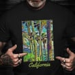 Palm Trees California Shirt Proud California T-Shirt Gifts For Brother In Law