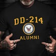 DD-214 Alumni T-Shirt US Navy Veteran Soldier Shirt Military Retirement Gifts