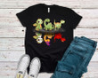T-Rex Dinosaur Halloween Shirt Cute Halloween Graphic Tee Shirt Gift Ideas For Boyfriend
