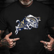 US Naval Academy Midshipmen NCAA Shirt PPUSNA03 Navy Football Team T-Shirt For Fans