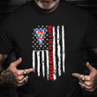 Navy Seal Team Seven 7 USA Flag T-Shirt US Navy Seal Team Shirt Gift