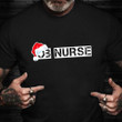 O3 Nurse Santa Shirt Labor Delivery Nurse Distressed T-Shirt Coworkers Christmas Gifts