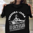 Yokosuka Naval Base Kanagawa Japan USN Shirt USS Curtis Wilbur DDG 54 T-Shirt Clothing