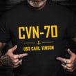 CVN-70 USS Carl Vinson T-Shirt Proud Navy Shirt US Navy Gifts