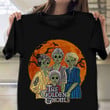 The Golden Ghouls Zombie Shirt Halloween Graphic Tees Womens Halloween Themed Gifts