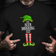 The Beer Drinking Elf T-Shirt Matching Family Christmas Shirts Gifts For Beer Lovers