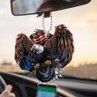 US Air Force Eagle American Car Hanging Ornament For Independence Day Car Mirror Hanging