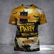 Owl Welcome Halloween Party Trick Or Treat 3D Shirt Halloween Themed T-Shirt Gift For Cousin
