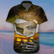 Witch Face Hawaii Shirt Scary Horror Halloween Clothing Gifts For Boyfriend