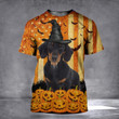 Dachshund Halloween Shirt Pumpkin Halloween Dog Tee Shirts Themed Gifts