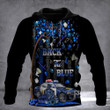 Black The Blue Hoodie Police Car Pumpkin Fall Season Support Police Law Enforcement Gifts