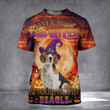 Never Mind The Witch Beware Of The Beagle Dog Halloween Shirt Beagle Owner Gifts