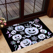 Happy Halloween Pattern Doormat Scary Horror Halloween Mats Front Door Decor