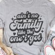 Ain't No Family Like The One I Got T-Shirt Funny Family Reunion Shirts Gift