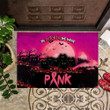 In October We Wear Pink Halloween doormat Funny Cat Welcome Mats Halloween Home Decor