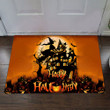 Witch Happy Halloween Doormat Front Door Mat Indoor Halloween Decor Ideas