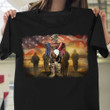 US Eagle Veterans Shirt Lest We Forget Christian T-Shirt Veteran Day Gifts