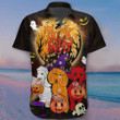 Poodle Dogs Trick Or Treat Hawaii Shirt Poodle Lover Happy Halloween Shirts Gift