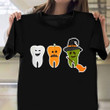 Teeth Dental Halloween Shirt Halloween Tooth Shirt Gift Ideas For Dentist