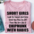 Short Girls Look So Sweet And Cute T-Shirt Gifts For Short Friends Female