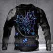 Autism Awareness Hoodie Spiderweb Autism Awareness Month Clothing Merch Gifts