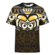Zodiac Signs Haida Owl T-Shirt Pacific Northwest Art 3D All Over Printed Shirt