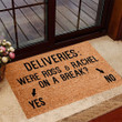 Were Ross And Rachel On A Break Doormat Funny Welcome Mat For Front Door