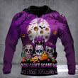 You Can't Scare Me I Fight Epilepsy Hoodie Epilepsy Awareness Cute Halloween Clothes Gift