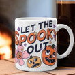 Let The Spooky Out Halloween Mug Cute Funny Halloween Coffee Mugs Themed Gifts
