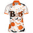 Boo Ghost Pumpkin Halloween Polo Shirt Halloween Themed Apparel Gifts