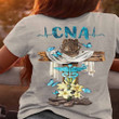 CNA Christian Cross T-Shirt Faith Pandemic Nurse CNA Shirts For Women