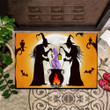 Witches Happy Halloween Doormat Horror Holiday Halloween House Decorations Inside