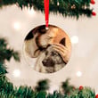 Jesus With German Shepherd Ornament Christian German Shepherd Dog Ornament Christmas Gifts