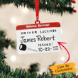 Personalized Drivers License Christmas Ornament 2022 Xmas Tree Decorating Ideas